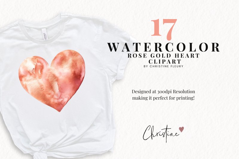 watercolor-rose-gold-hearts-clipart