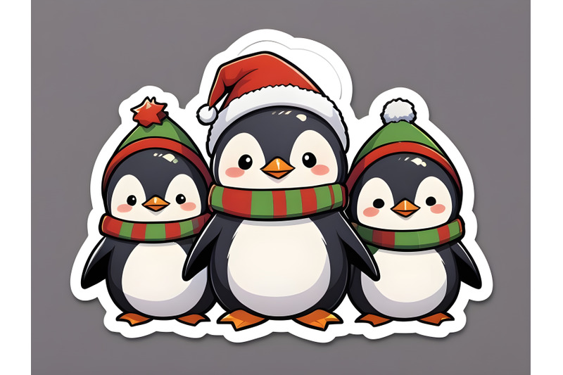 christmas-carolers-penguins