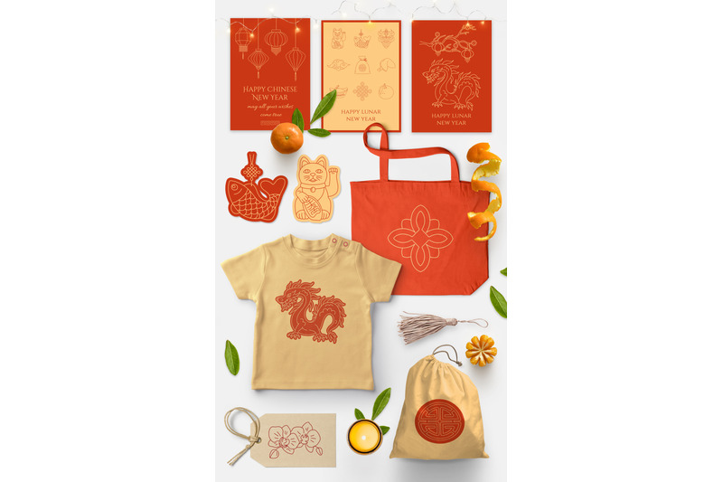 chinese-new-year-line-icon-set-lunar-new-year
