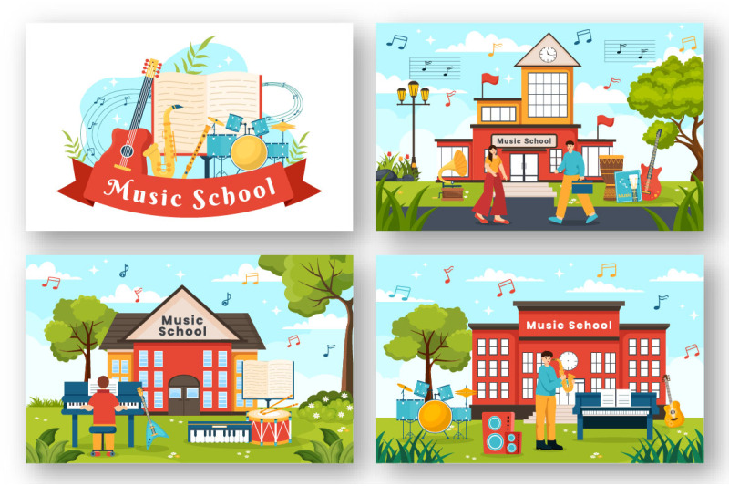 12-music-school-illustration