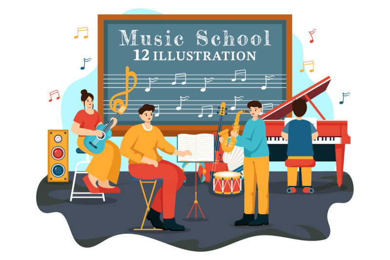 12-music-school-illustration