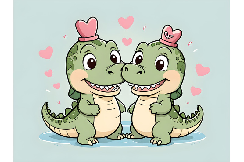 couple-crocodile