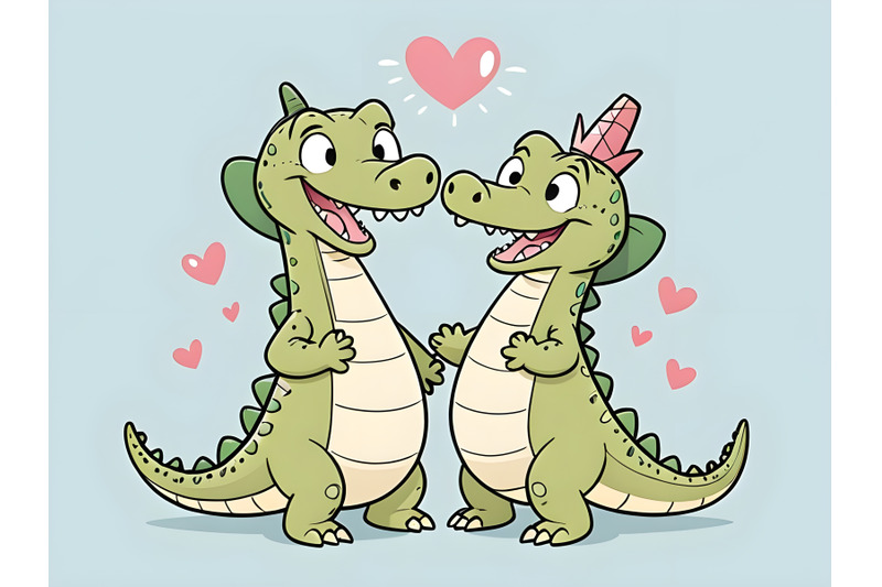 couple-crocodile