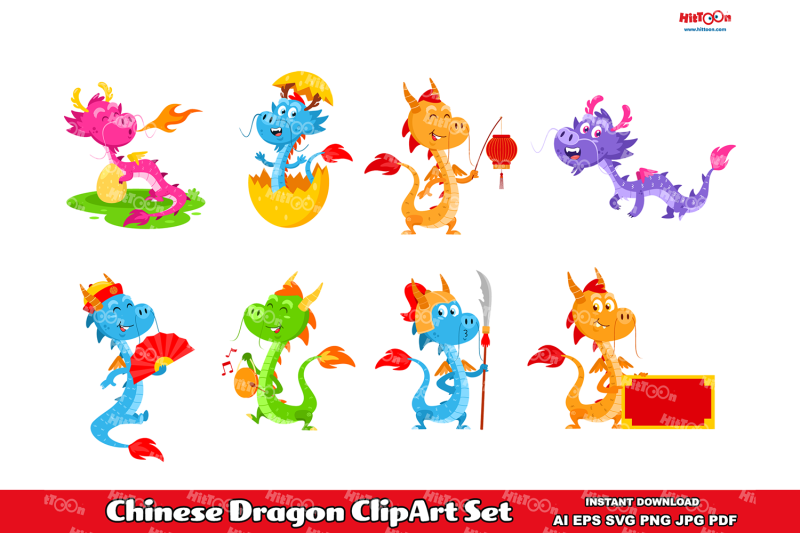 cute-chinese-dragon-cartoon-clipart-set