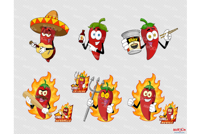 funny-hot-chili-pepper-clipart-set-2