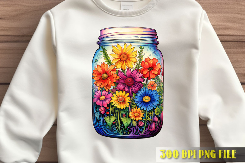 blossom-and-butterfly-jar-art