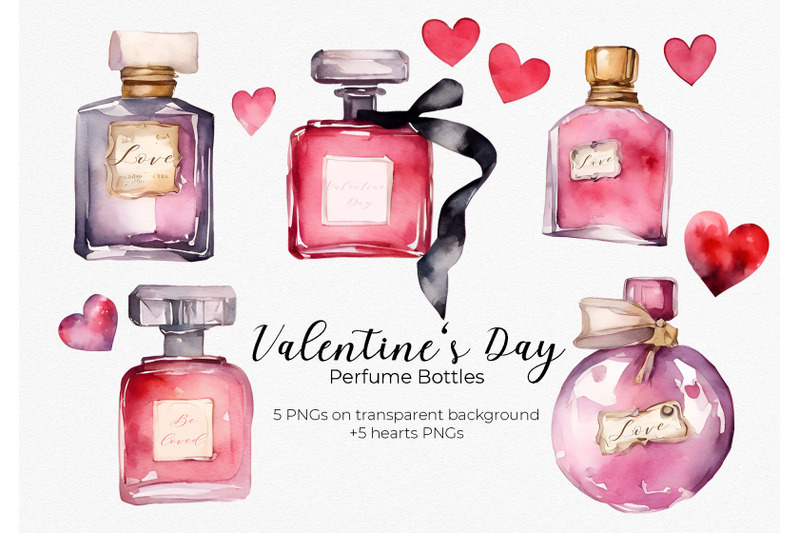 valentines-perfume-bottles-watercolor-graphics
