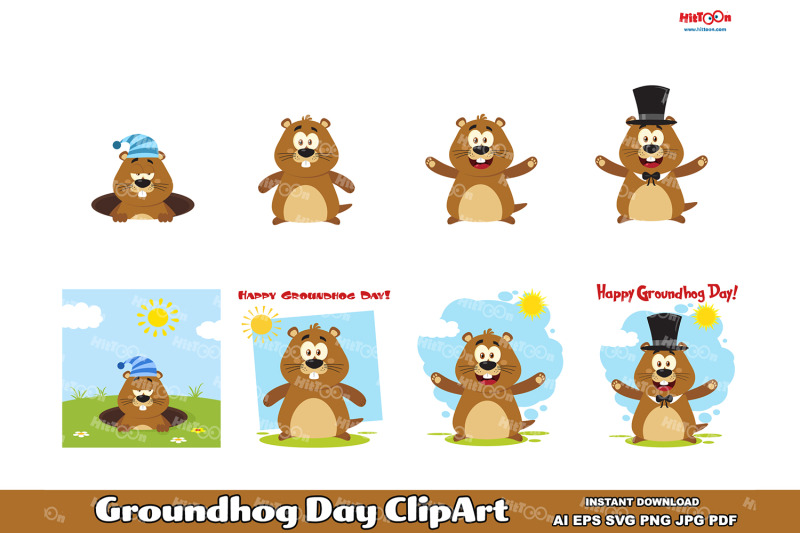 groundhog-day-cartoon-clipart