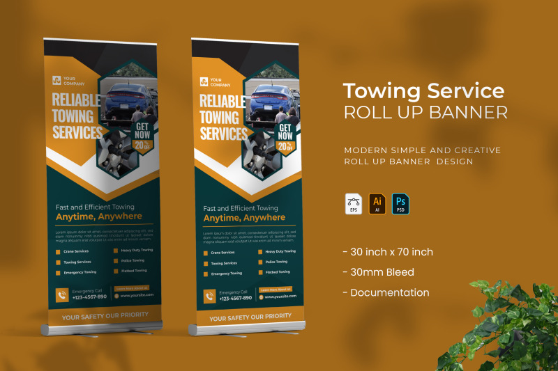 towing-services-roll-up-banner
