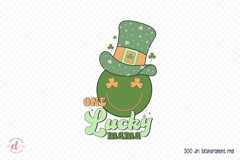 one-lucky-mama-st-patricks-day-retro-sublimation