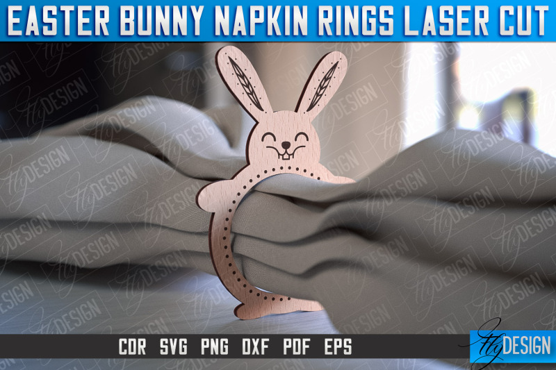 easter-bunny-napkin-rings-laser-cut-home-design-cnc-file