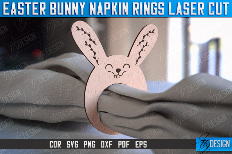 easter-bunny-napkin-rings-laser-cut-home-design-cnc-file