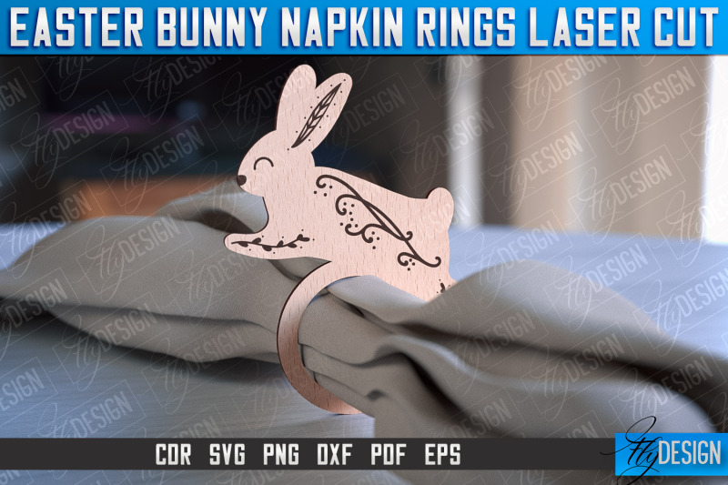 easter-bunny-napkin-rings-laser-cut-home-design-cnc-file