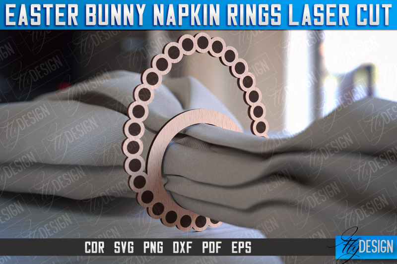 easter-bunny-napkin-rings-laser-cut-home-design-cnc-file