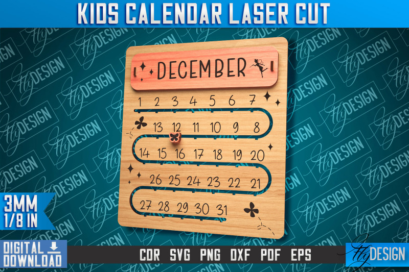kids-calendar-laser-cut-laser-cut-design-cnc-files