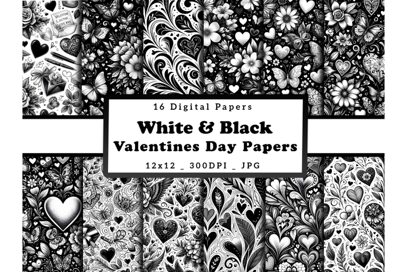 white-floral-hearts-and-butterflies-valentine-039-s-day-digital-papers