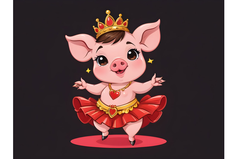 cartoon-samba-dancer-pig