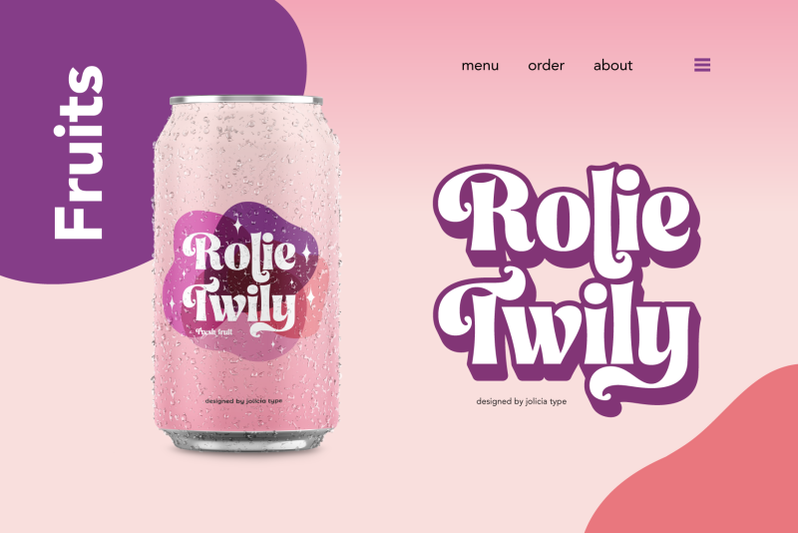 rolie-twily-curly-font