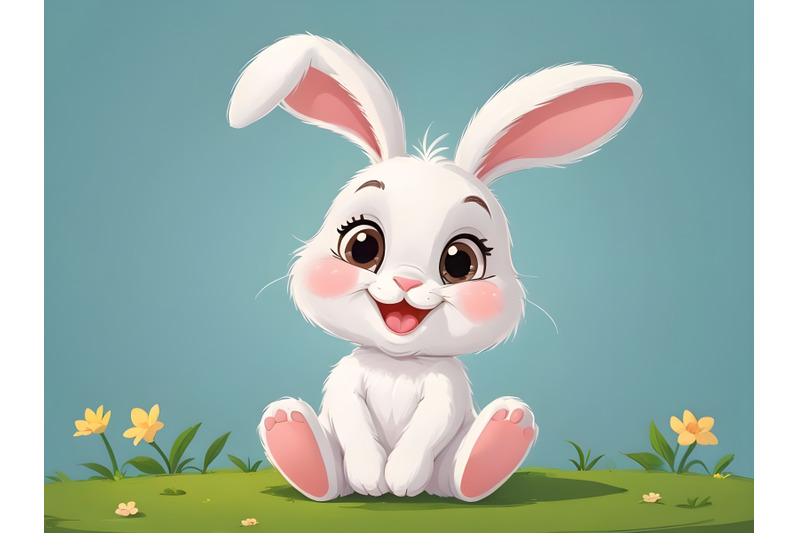 illustration-of-cute-happy-bunny