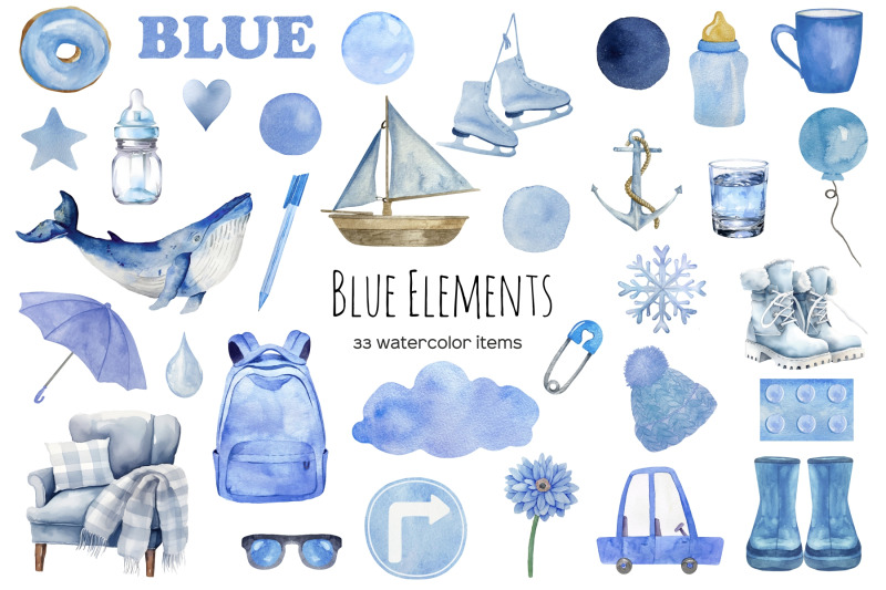 watercolor-blue-things-clipart-learning-blue-color-clipart-educational-kids-learning-materials-blue-elements-clip-art-38-png-kindergarten-preschool-cards