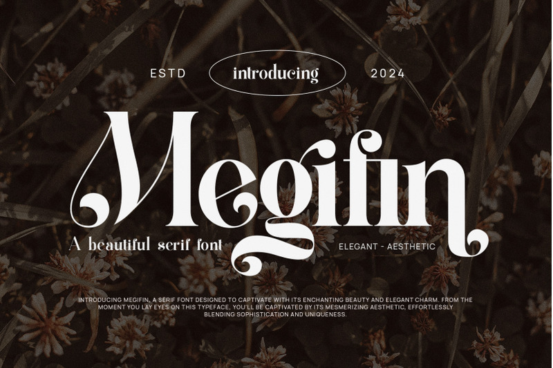 megifin-beautiful-ligature-serif