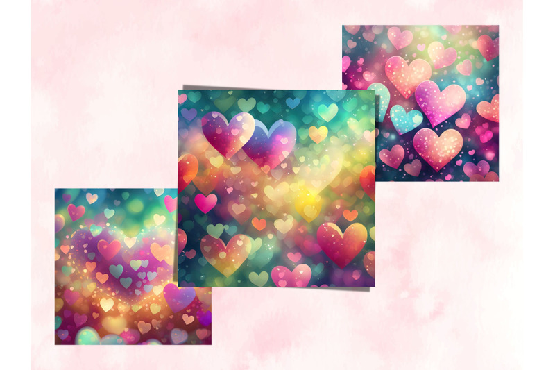 colorful-hearts-valentine-day-digital-papers