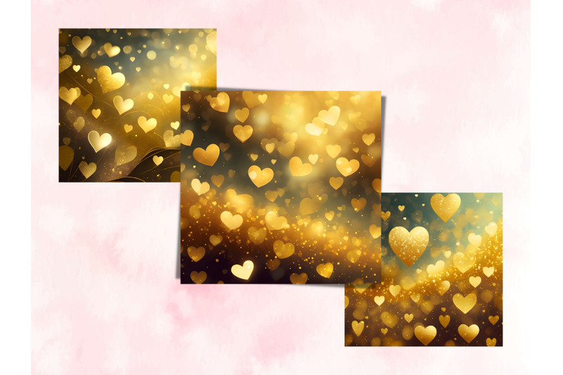 golden-hearts-valentine-day-digital-papers