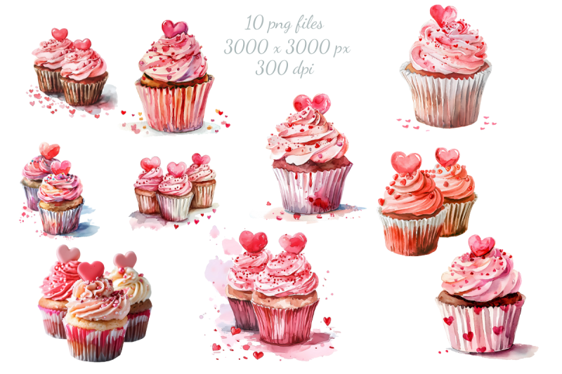 valentine-cup-cake-clipart-png