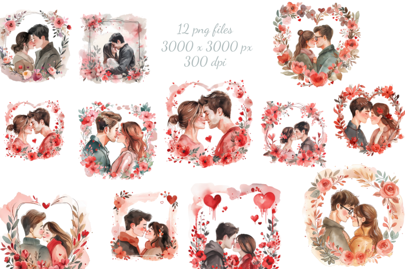 couple-selfie-valentine-clipart