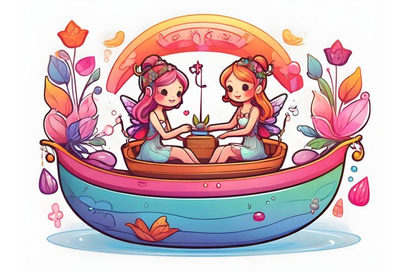 fairy-floats-on-a-boat