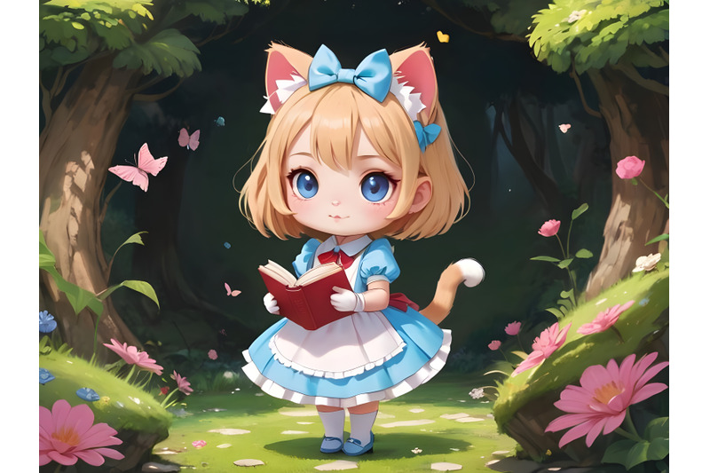 girl-dressed-up-like-alice-in-wonderland-holding-book