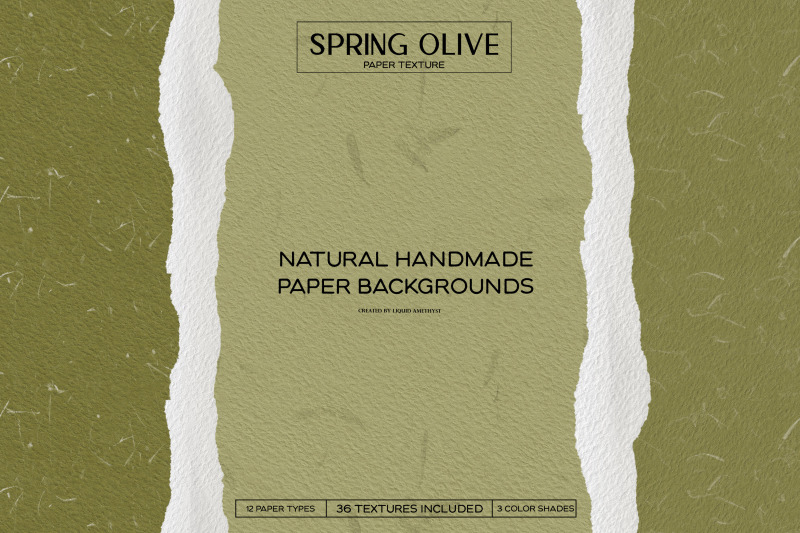 spring-olive-handmade-paper-set