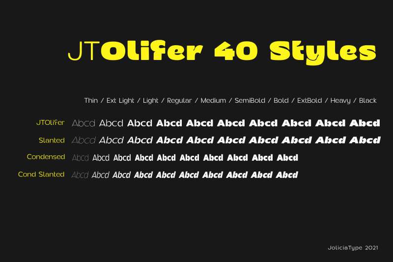 jt-olifer-40-font-family