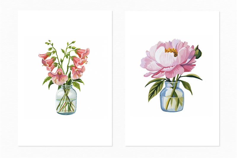 floral-spring-mason-jar