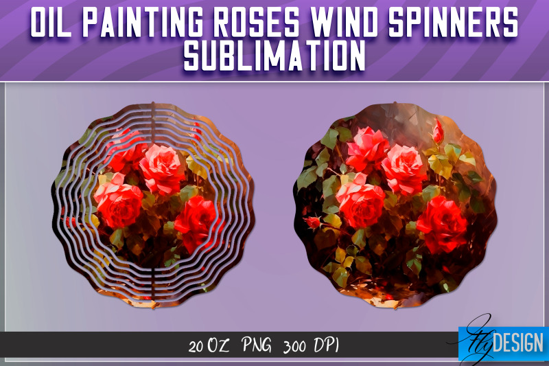 oil-painting-roses-wind-spinners-sublimation-png-design