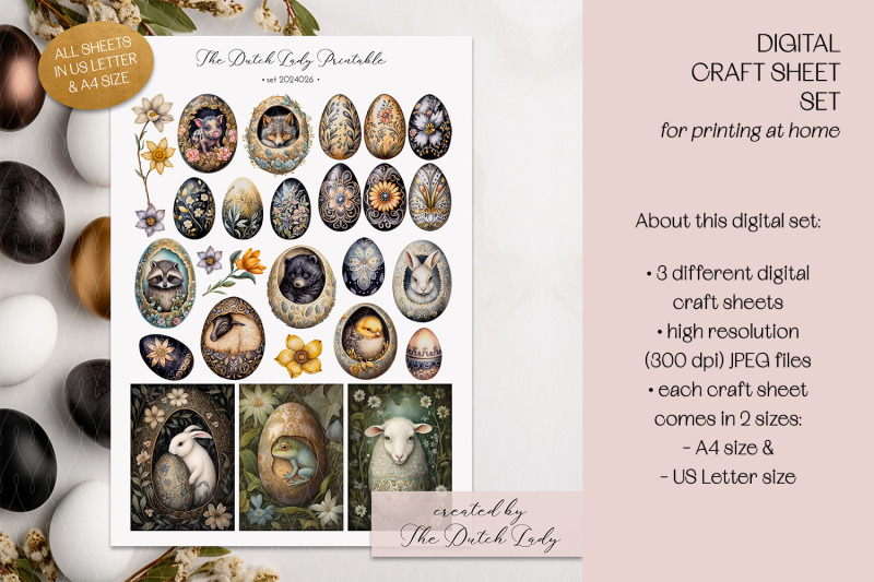 printable-craft-sheets-animals-in-easter-eggs-theme