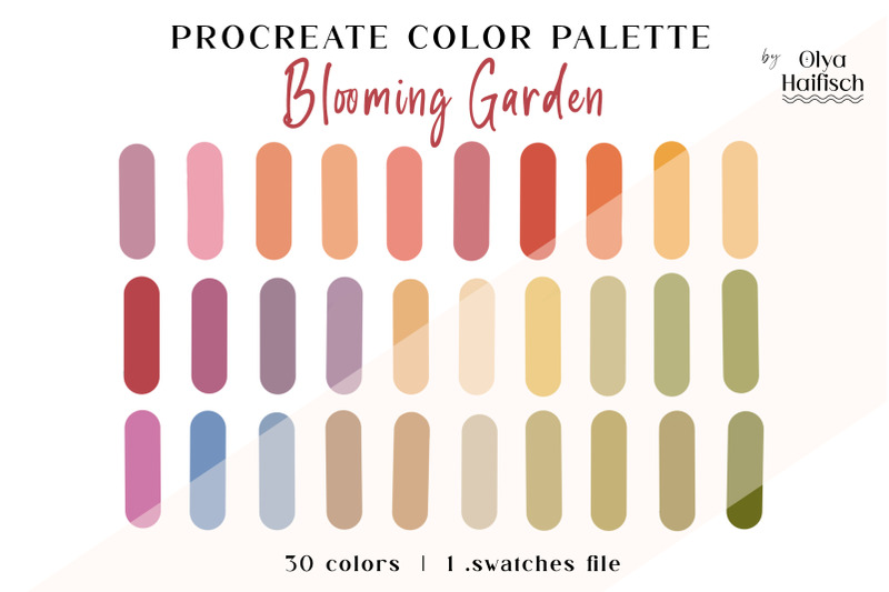 soft-spring-color-palette-cute-floral-procreate-color-swatches