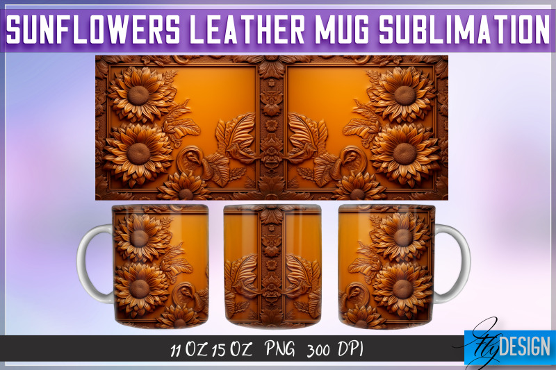 sunflowers-leather-mug-sublimation-11-oz-15-oz-mug-png-file