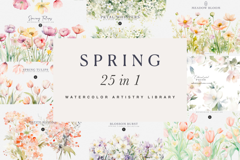 watercolor-spring-floral-clipart-bundle