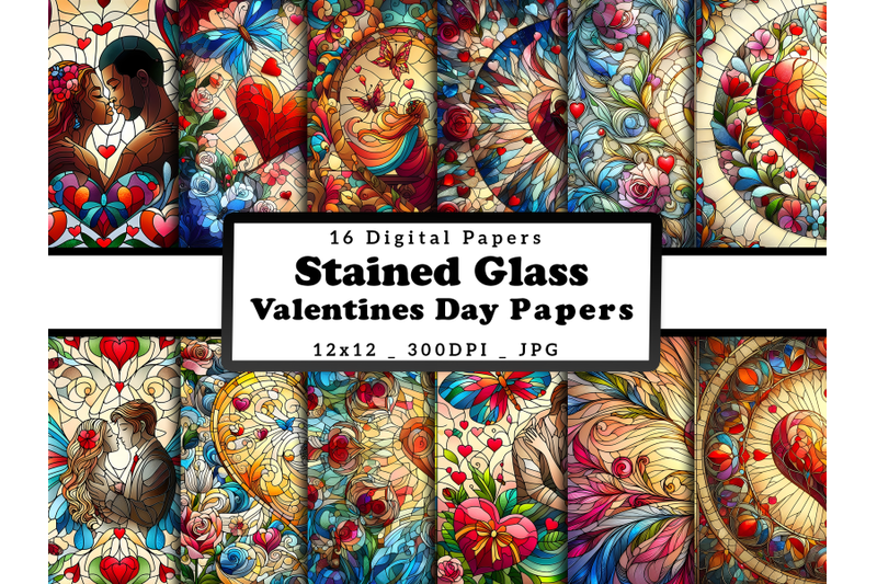 stained-glass-valentine-039-s-day-digital-papers