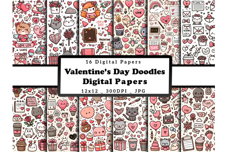 valentine-039-s-day-doodles-digital-papers