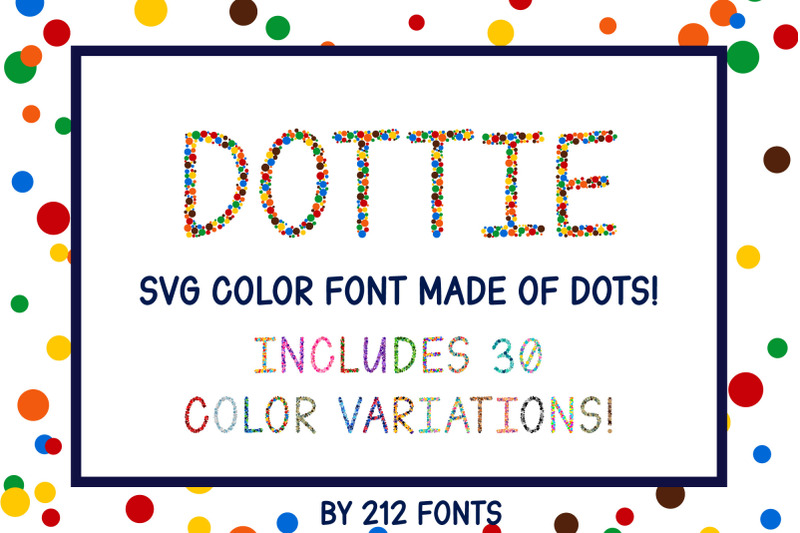 212-dottie-color-svg-otf-font-family-30-color-combinations