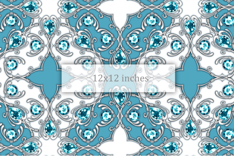 jewerly-seamless-patterns-silver-scrolls-and-blue-gems