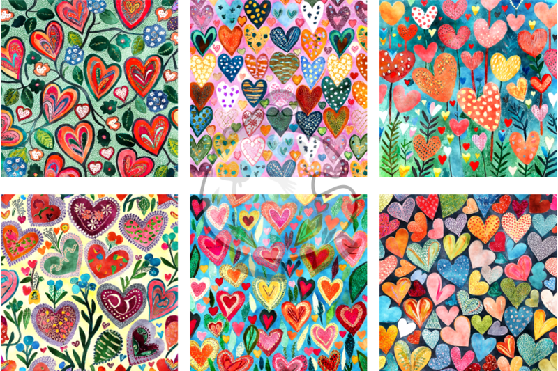 funky-hearts-set-7-watercolor-pattern-papers