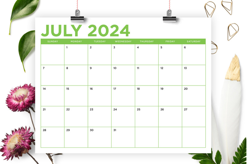 2024-8-5-x-11-inch-color-calendar