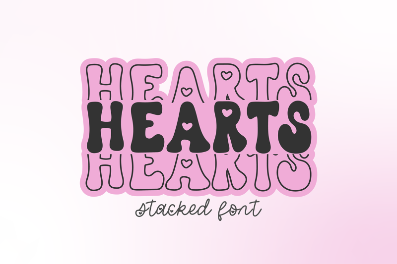 hearts-stacked-cute-retro-valentine-039-s-day-font
