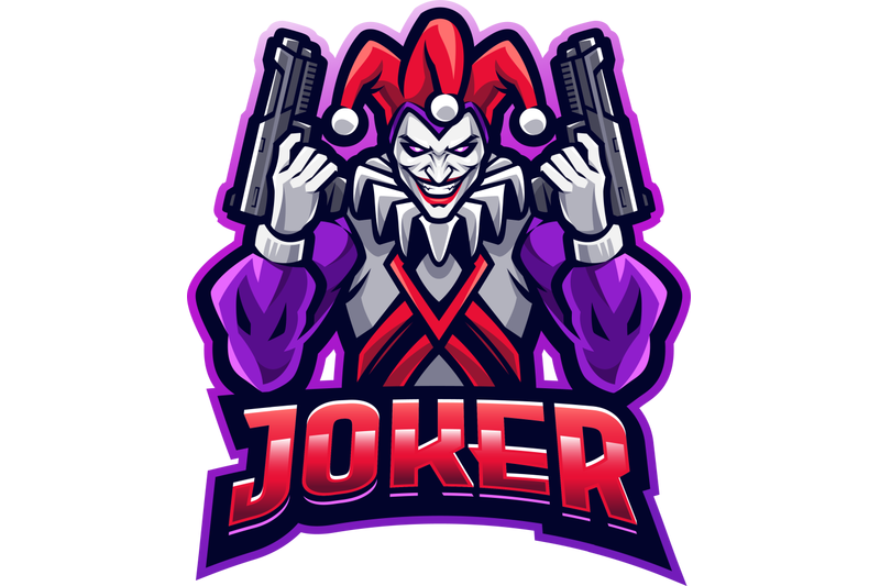 joker-esport-mascot-logo-design