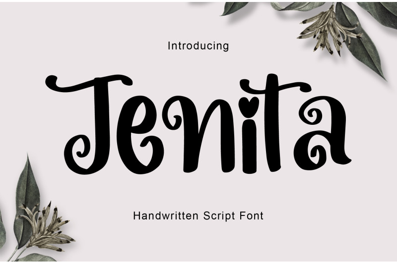 jenita-cute-holiday-font