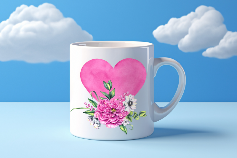 watercolor-valentine-heart-with-flowers-png