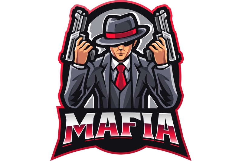 mafia-esport-mascot-logo-design